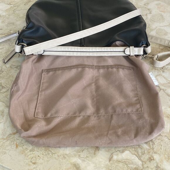 David Jones Vegan Leather Hobo Shoulder Bag - Picture 10 of 11